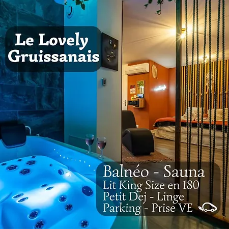 Le Lovely Gruissanais - Balneo & Sauna Esterno foto