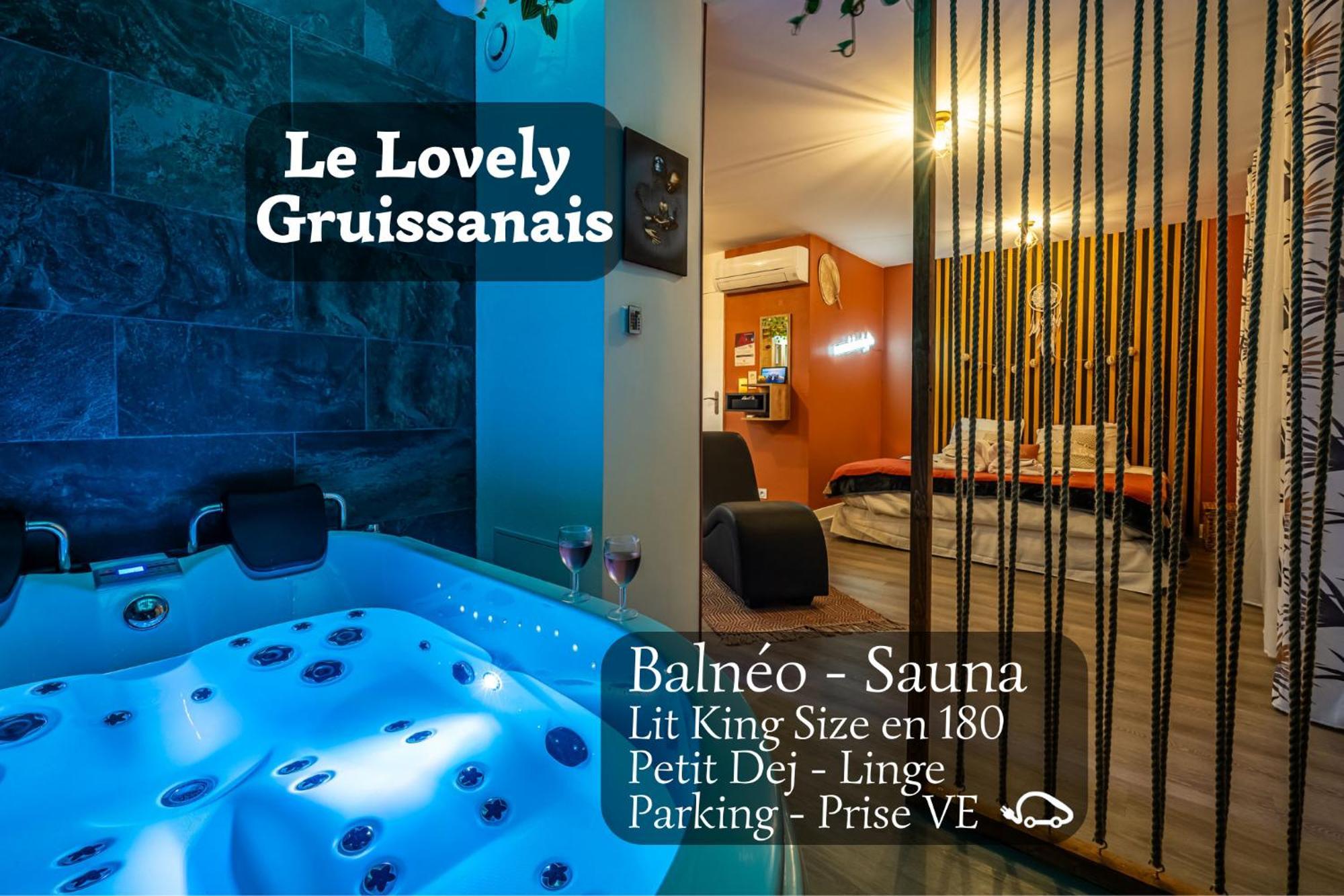 Le Lovely Gruissanais - Balneo & Sauna Appartement